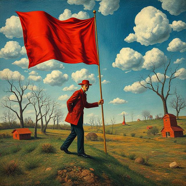 red flags collector